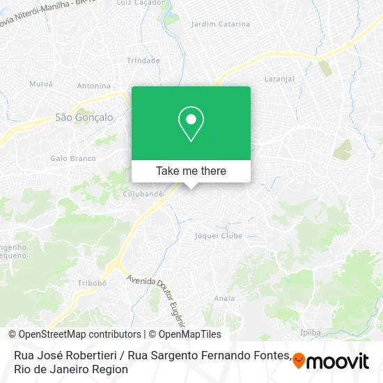 Rua José Robertieri / Rua Sargento Fernando Fontes map