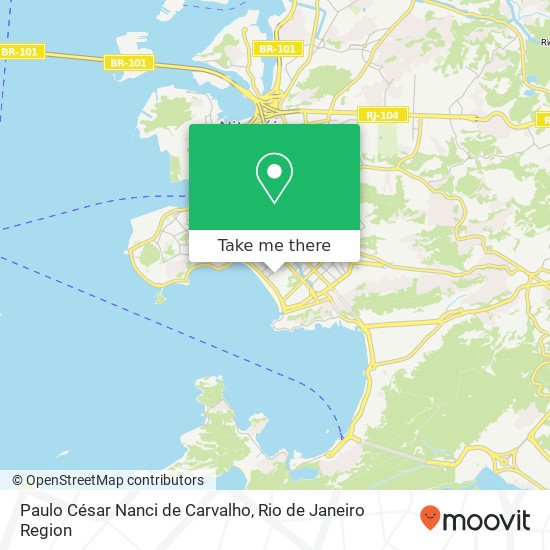 Paulo César Nanci de Carvalho map