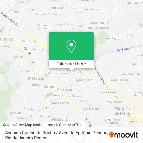 Avenida Coelho da Rocha / Avenida Epitácio Pessoa map
