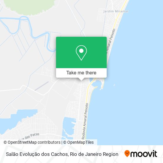 Salão Evolução dos Cachos map