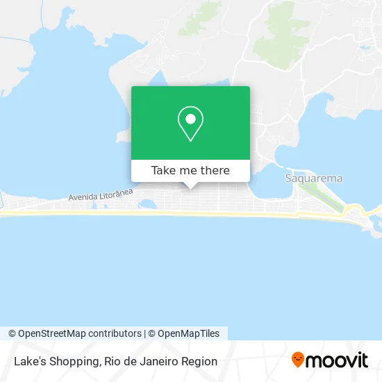 Lake's Shopping map