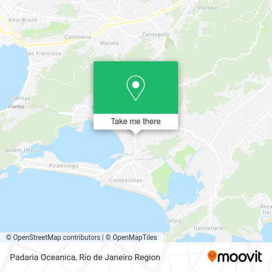 Padaria Oceanica map