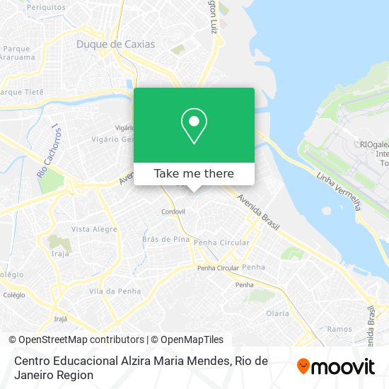 Centro Educacional Alzira Maria Mendes map