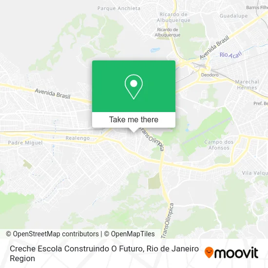 Creche Escola Construindo O Futuro map