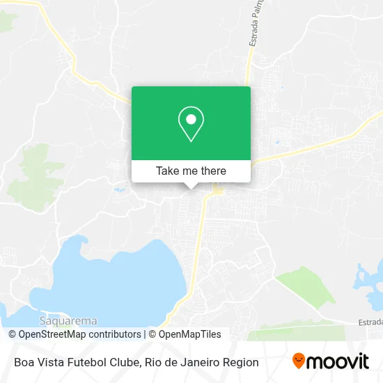 Boa Vista Futebol Clube map