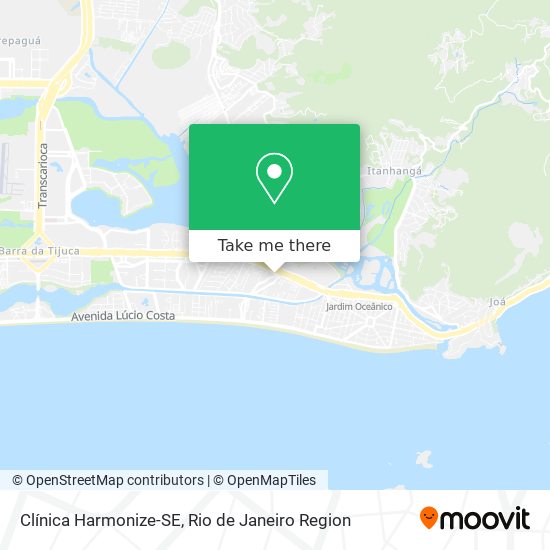 Clínica Harmonize-SE map