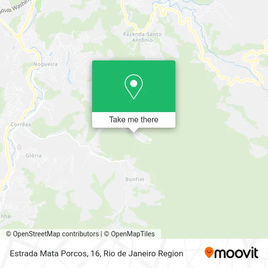 Estrada Mata Porcos, 16 map