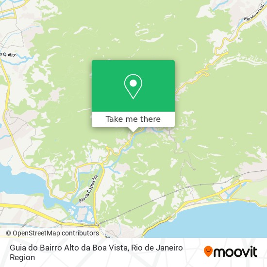 Guia do Bairro Alto da Boa Vista map