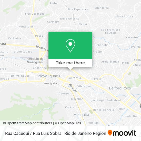 Rua Cacequi / Rua Luís Sobral map