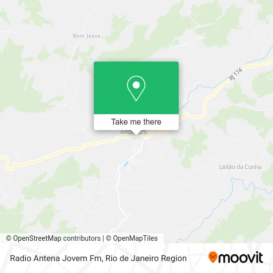 Radio Antena Jovem Fm map