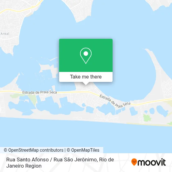 Rua Santo Afonso / Rua São Jerônimo map