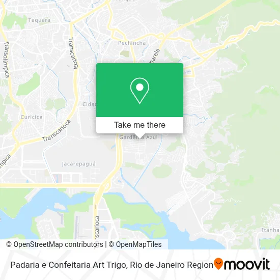 Padaria e Confeitaria Art Trigo map