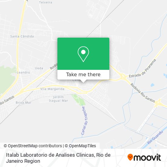 Italab Laboratorio de Analises Clinicas map