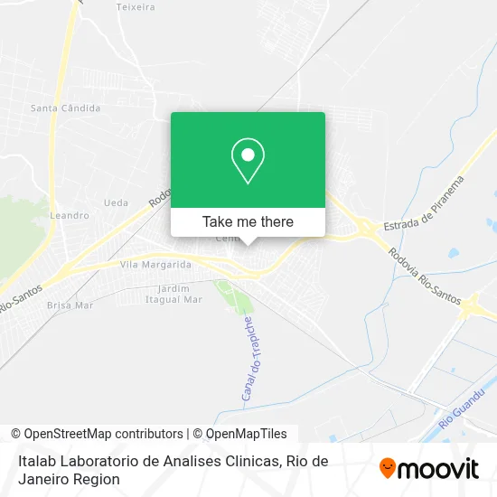 Italab Laboratorio de Analises Clinicas map