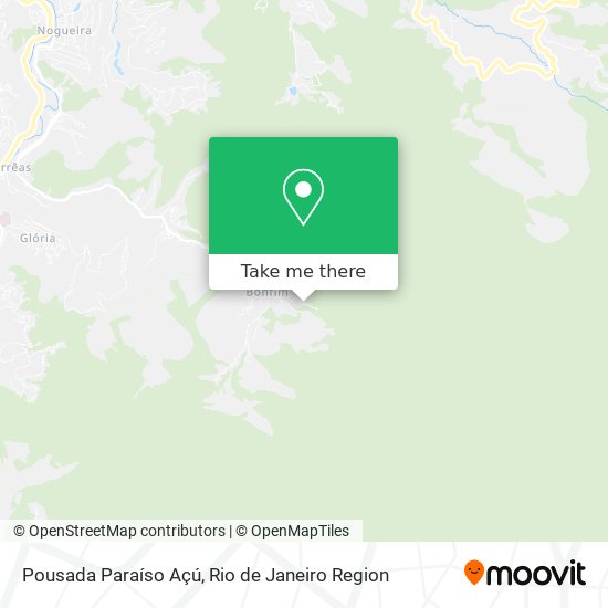Pousada Paraíso Açú map