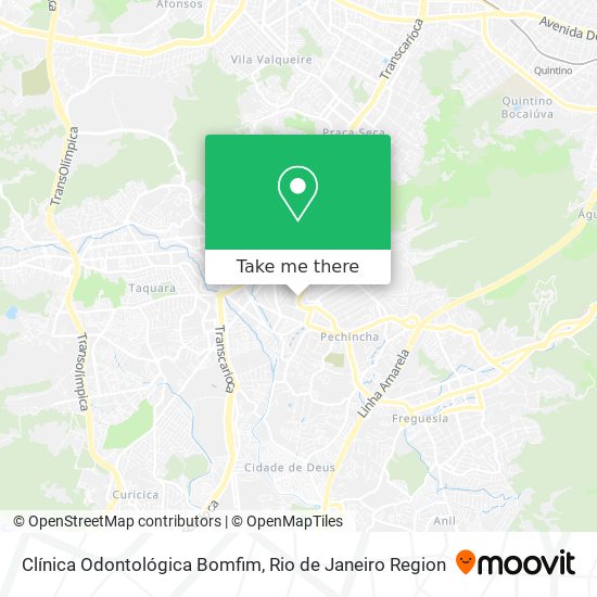 Clínica Odontológica Bomfim map