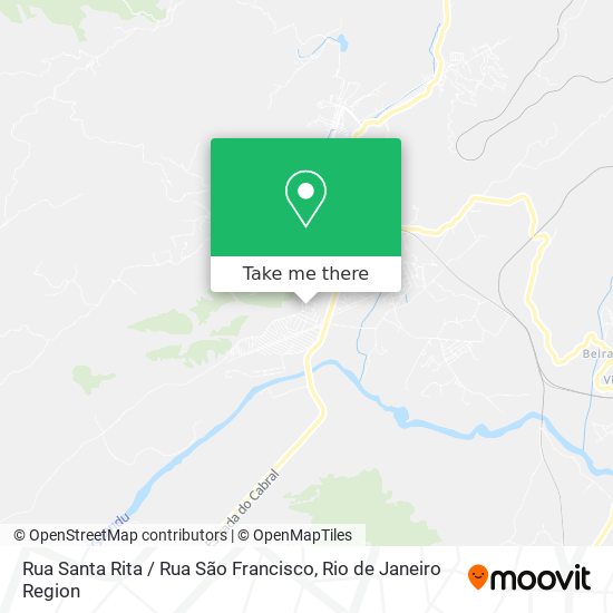 Rua Santa Rita / Rua São Francisco map