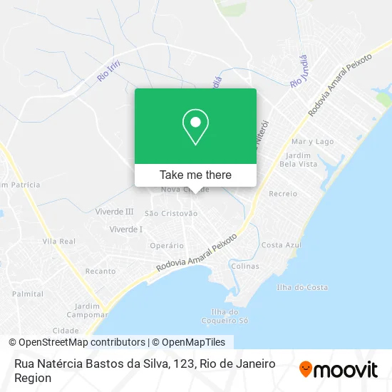 Rua Natércia Bastos da Silva, 123 map