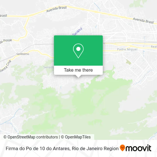 Firma do Po de 10 do Antares map