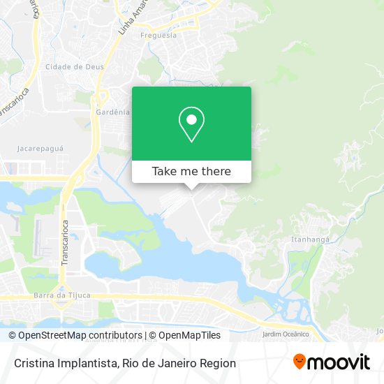 Cristina Implantista map