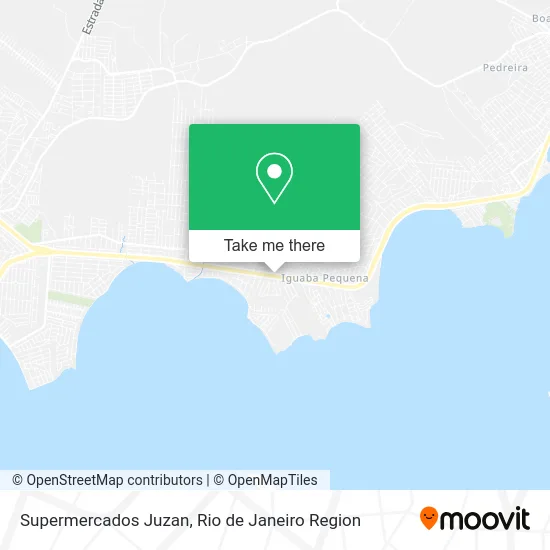 Supermercados Juzan map