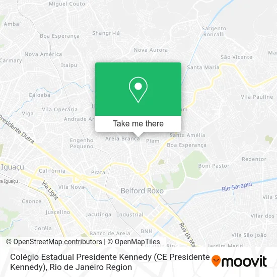 Colégio Estadual Presidente Kennedy (CE Presidente Kennedy) map