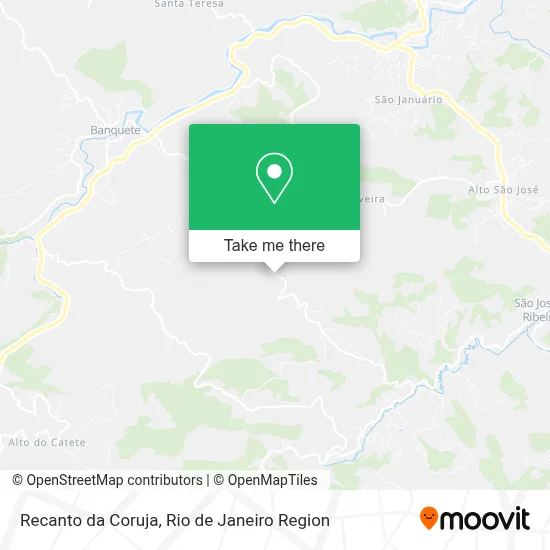 Recanto da Coruja map