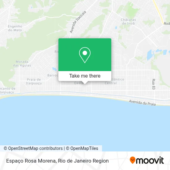 Espaço Rosa Morena map