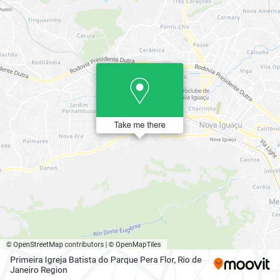 Primeira Igreja Batista do Parque Pera Flor map