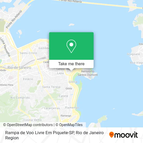 Rampa de Voo Livre Em Piquete-SP map