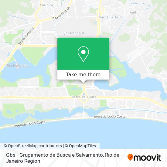Gbs - Grupamento de Busca e Salvamento map