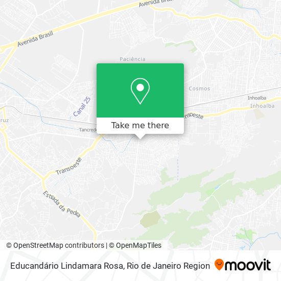 Educandário Lindamara Rosa map