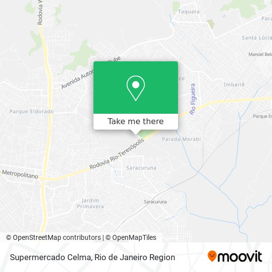 Supermercado Celma map