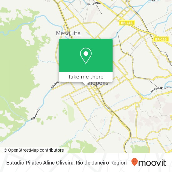 Estúdio Pilates Aline Oliveira map