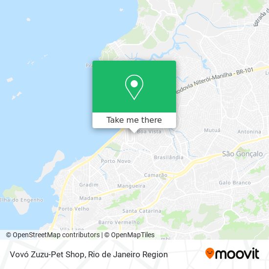 Vovó Zuzu-Pet Shop map
