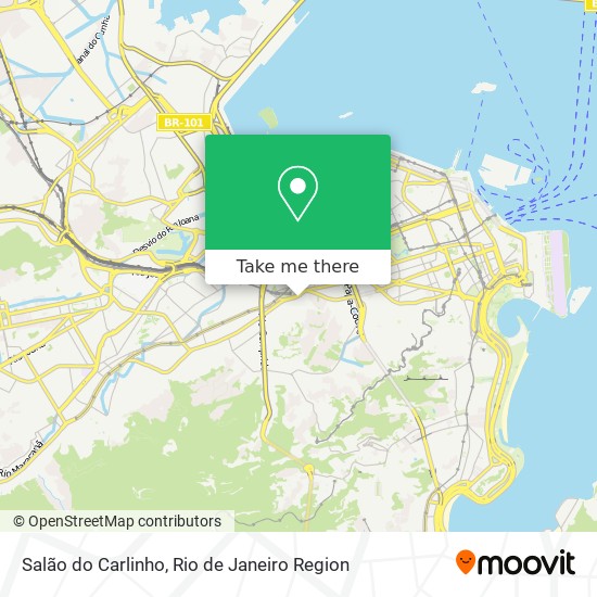 Salão do Carlinho map