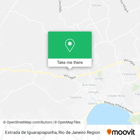 Estrada de Iguarapiapunha map