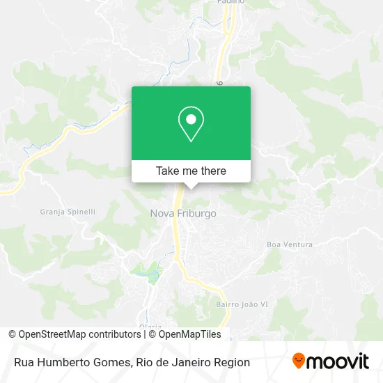Rua Humberto Gomes map