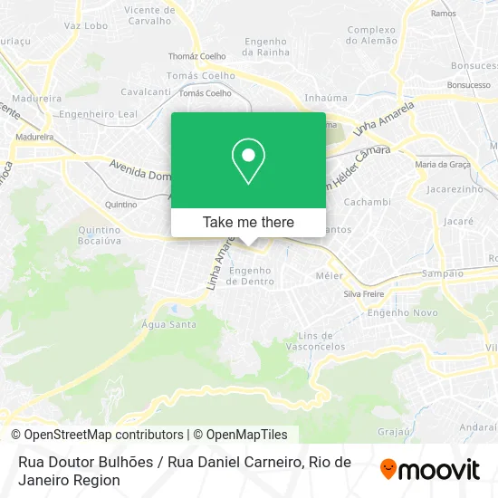 Rua Doutor Bulhões / Rua Daniel Carneiro map