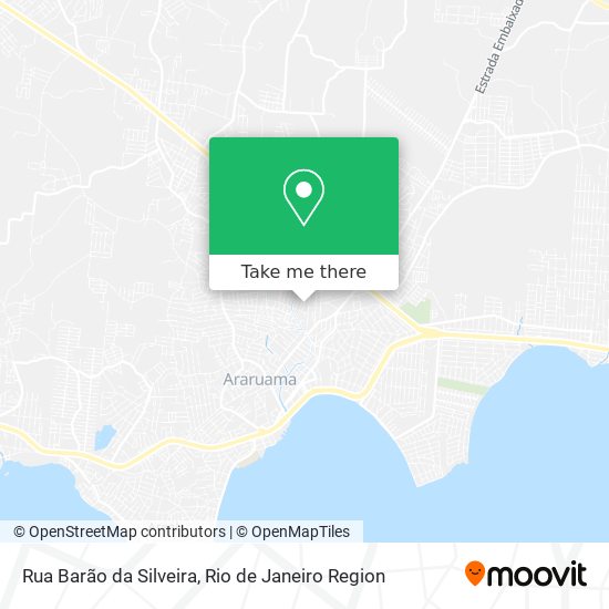 Rua Barão da Silveira map
