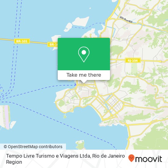 Tempo Livre Turismo e Viagens Ltda map