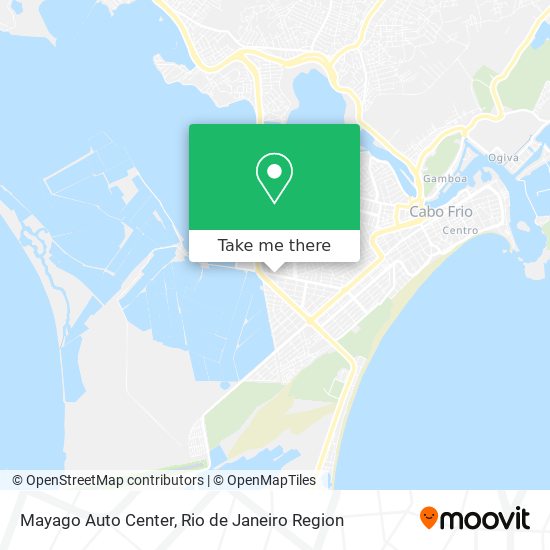 Mayago Auto Center map
