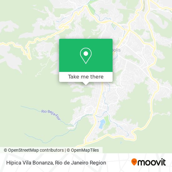 Hípica Vila Bonanza map