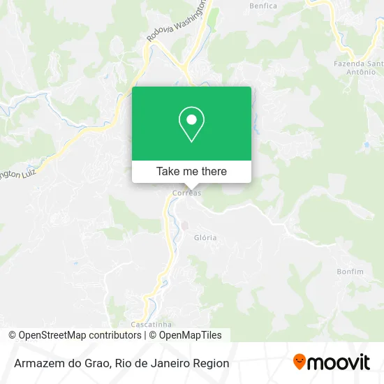 Armazem do Grao map
