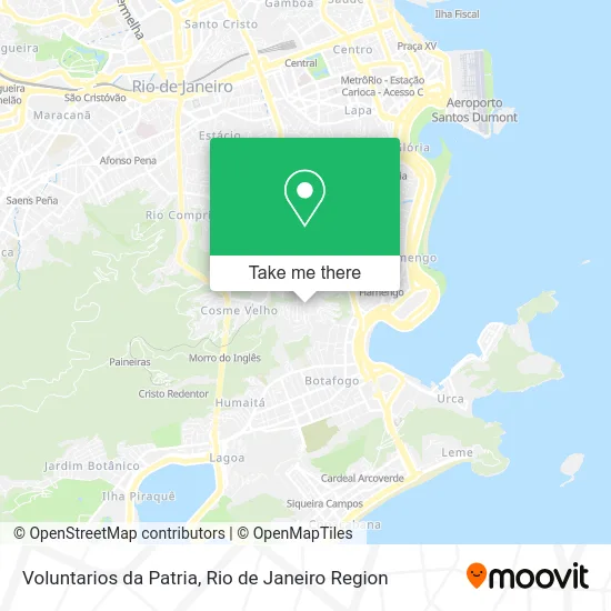 Voluntarios da Patria map