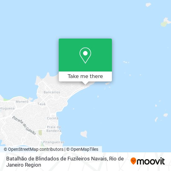 Batalhão de Blindados de Fuzileiros Navais map