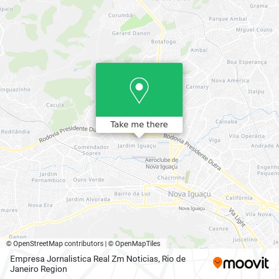 Empresa Jornalistica Real Zm Noticias map