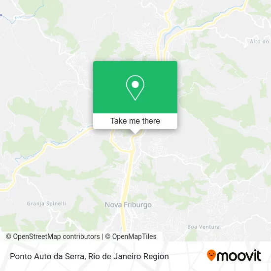 Ponto Auto da Serra map