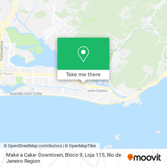 Make a Cake- Downtown, Bloco 9, Loja 115 map