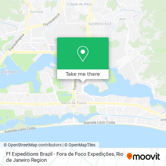 Ff Expeditions Brazil - Fora de Foco Expedições map